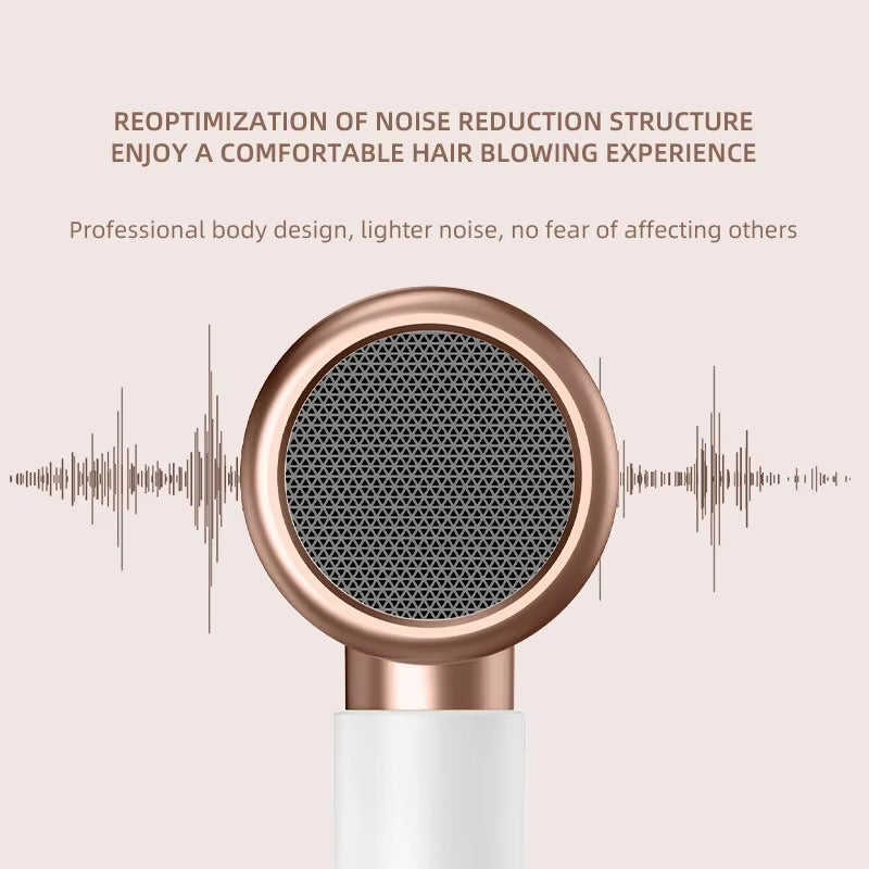 2000W 5Th Gear Professional Hair Dryer Negative Lonic Blow Dryer Hot Cold Wind Air Brush Hairdryer Strong Powerdryer Salon Tool