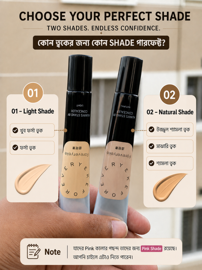 concealer shade